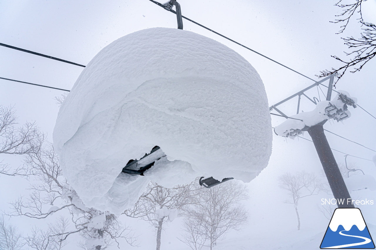 ルスツリゾート｜Mt.イゾラは、驚きの積雪量！春シーズンも広大な滑走エリアを楽しみましょう♪